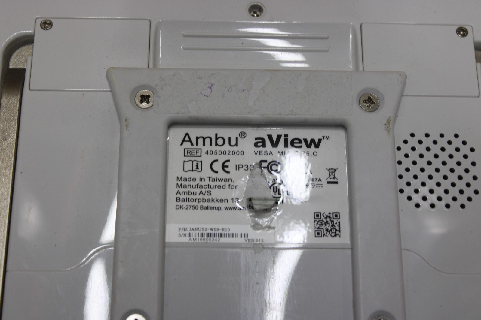 Ambu Aview 405002000 Portable HI-RES Monitor