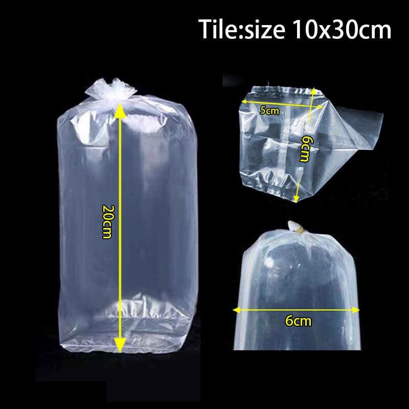 50PCS Aquarium Breathing Bags Breather Bags Transport Fish Flat Bottom Bags