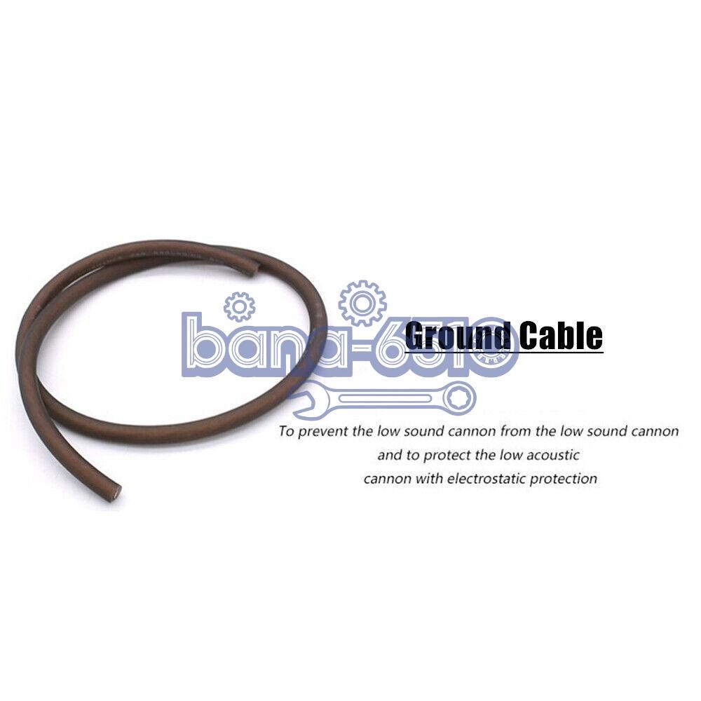 2300W 4 Gauge Car Audio Cable Kit Amplifier Install Amp RCA Subwoofer Sub Wiring