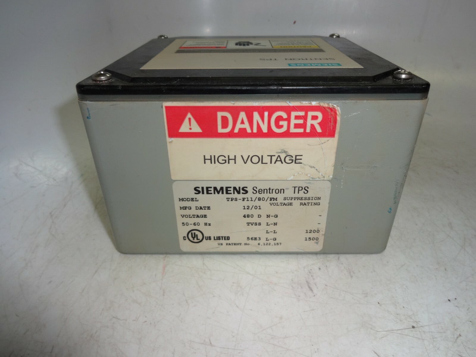 Siemens Sentron TPS TPS-F11/80 /FM Surge