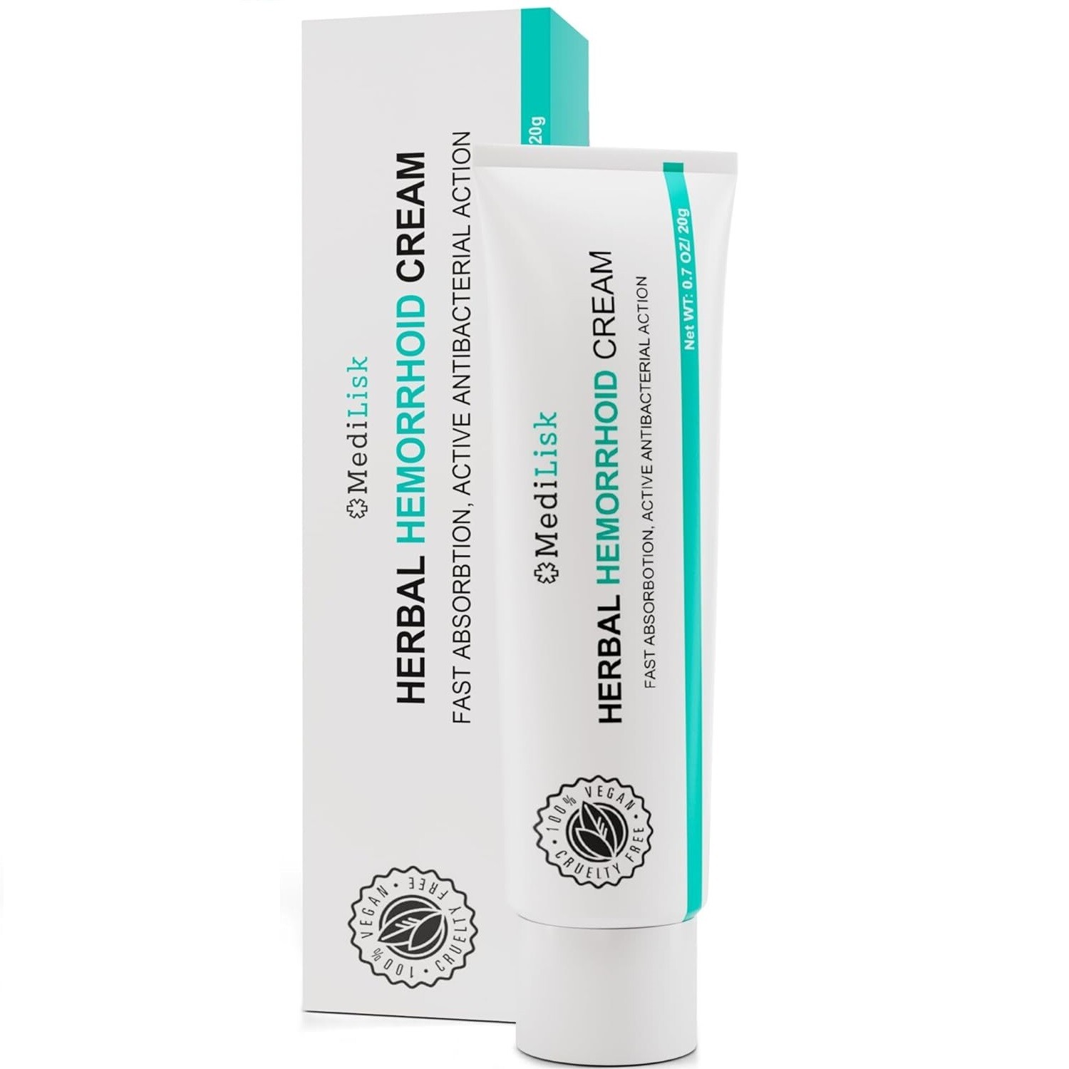 MediLisk Herbal Hemorrhoid Cream 20g