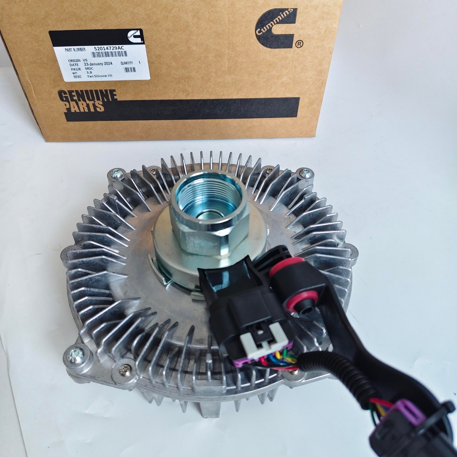 52014729AC Fan Clutch Radiator Cooling For Cummins 13-18 Ram 2500 3500 6.7L NEW