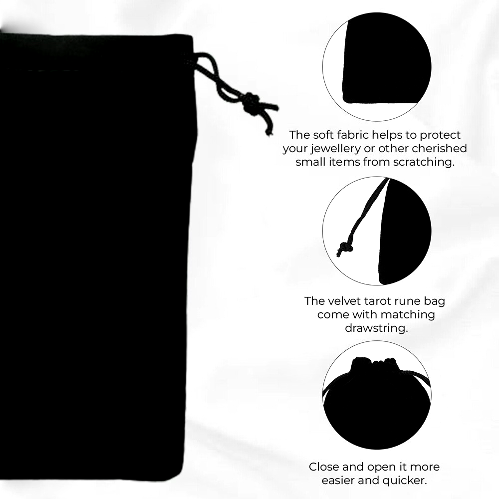 Velvet Gift Bags Drawstring Jewelry Pouches (10 pack)