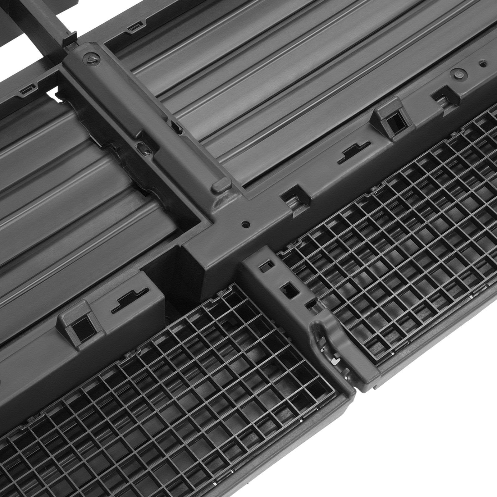 Front Bumper Grille Shutter W/O Motor Fits 15-22 Chevrolet Colorado GMC Canyon