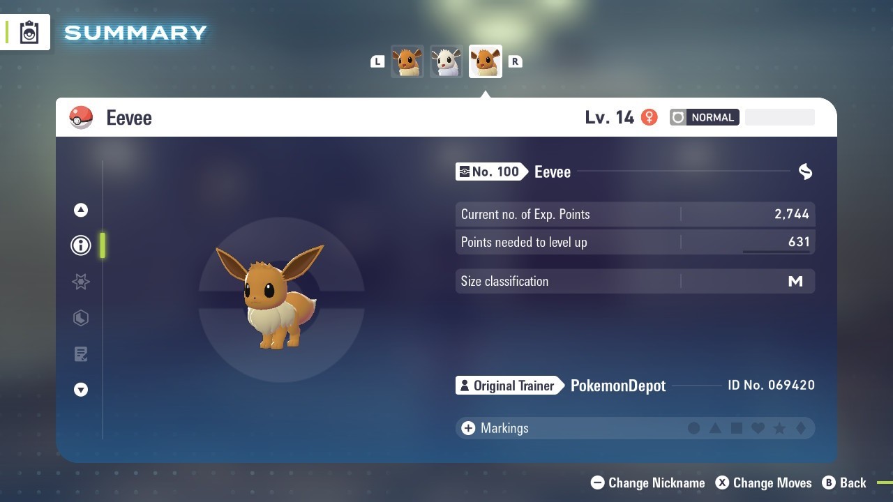 6IV Untouched Shiny Eevee Pokemon Legends ZA *SAME DAY*