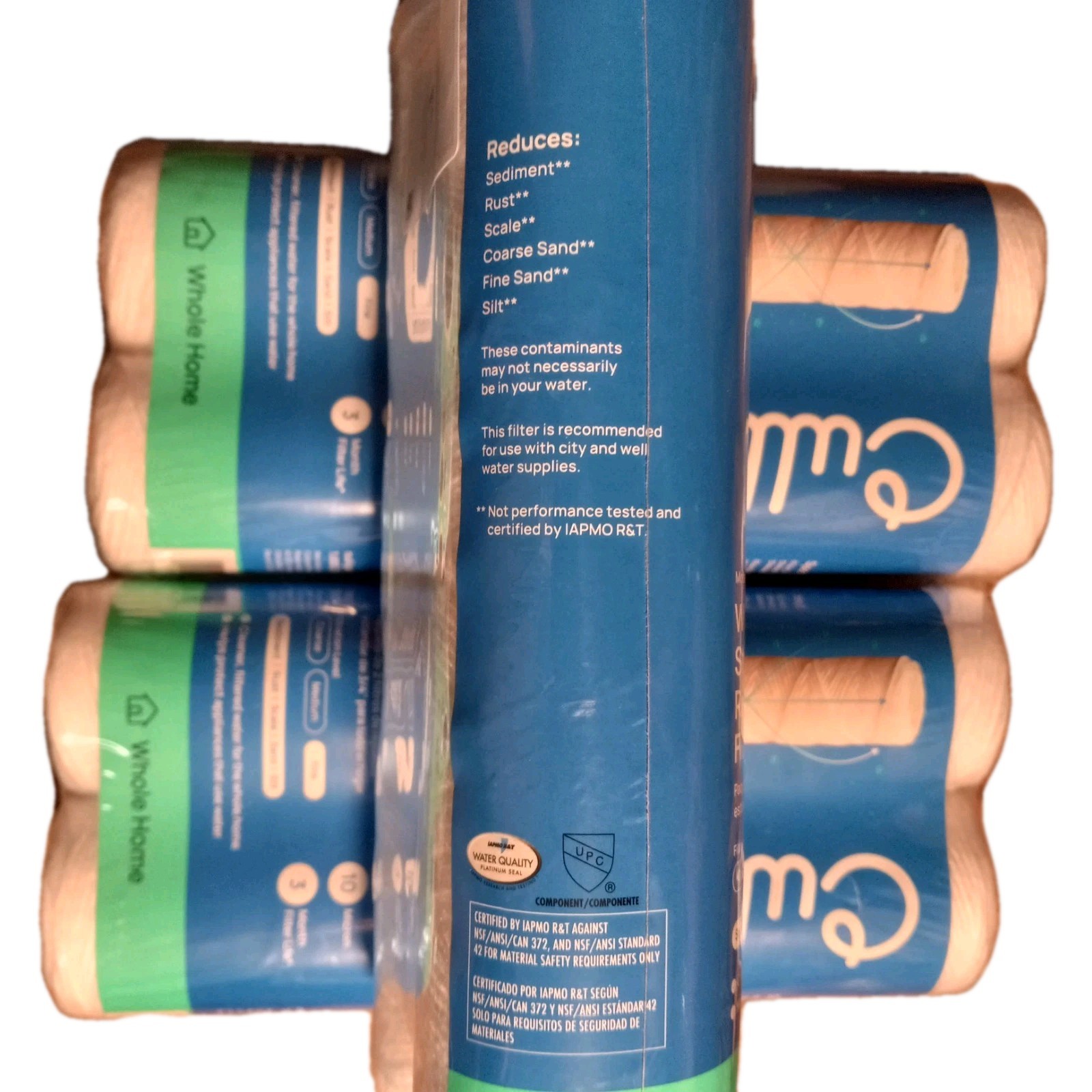 Lot of 6! Culligan CW-F Whole House Fine 10 Micron Sediment Water Filters