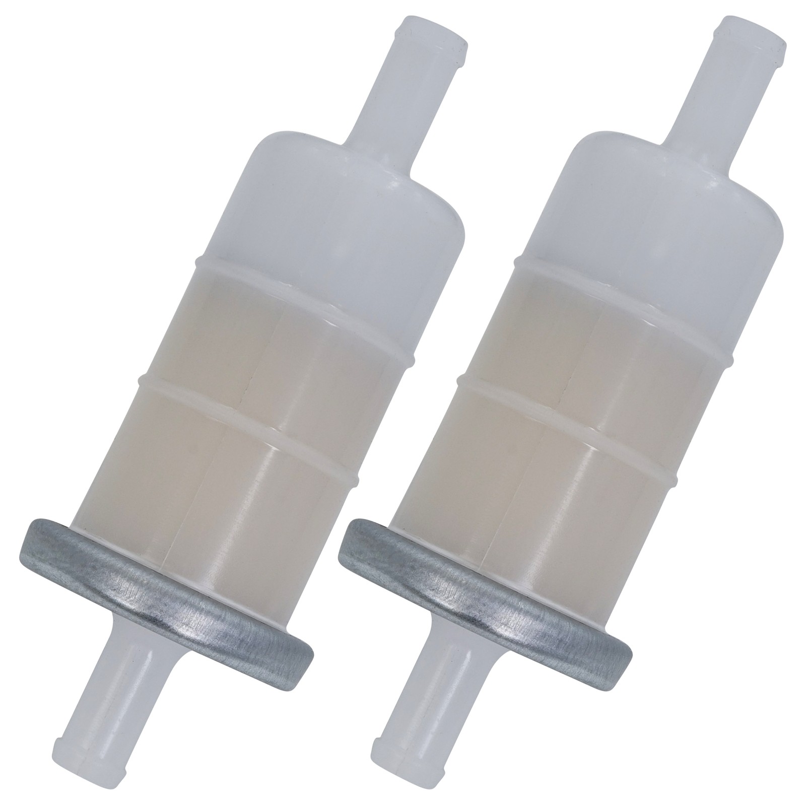 2X Fuel Filter For Kawasaki KAF620J KAF620K Mule 3010 Trans 4X4 2008 & Before