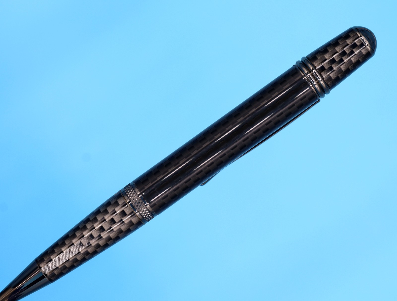 Carbon Fiber Sierra Nomad Ballpoint Pen – Handmade Twist Design – Speed Inspired