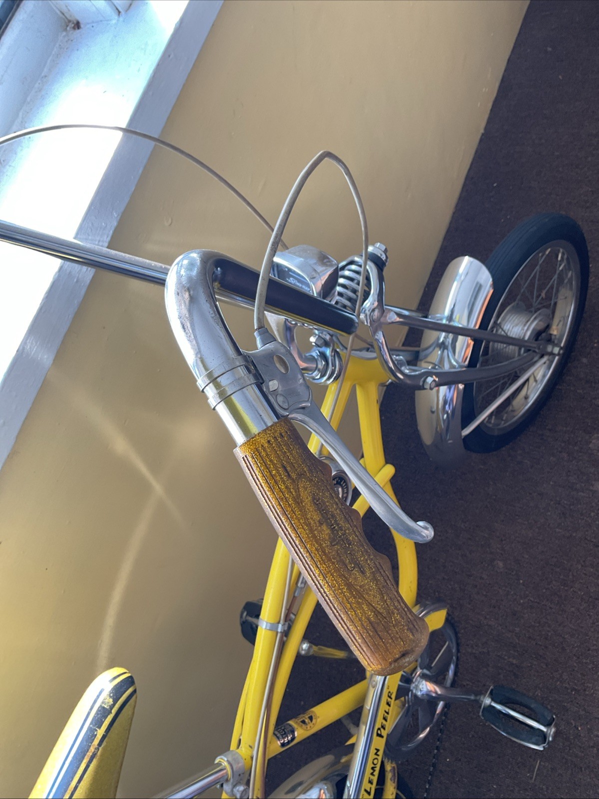 Vintage Aug 1969 Schwinn Stingray Krate Lemon Peeler Muscle bike 5 Speed