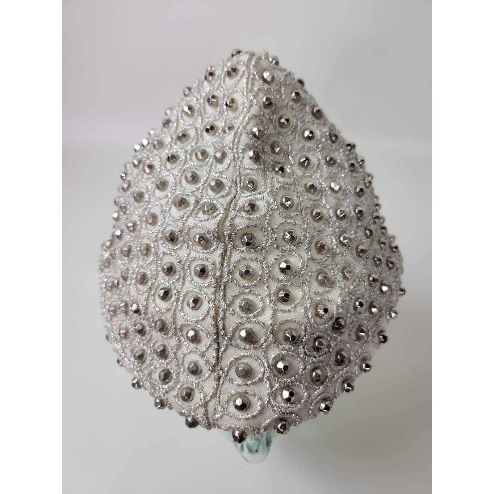 Vintage Mr Milton Studded Cocktail Helmet Hat Marshall Field Debutante Room