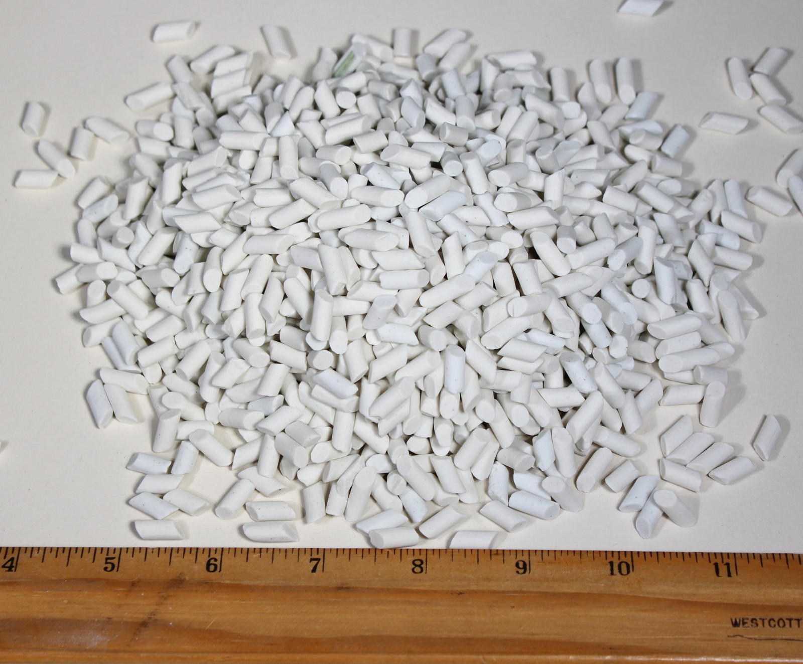 Ceramic Media - 1/5" x 2/5" Size - Cushion Filler for Rock Tumbling