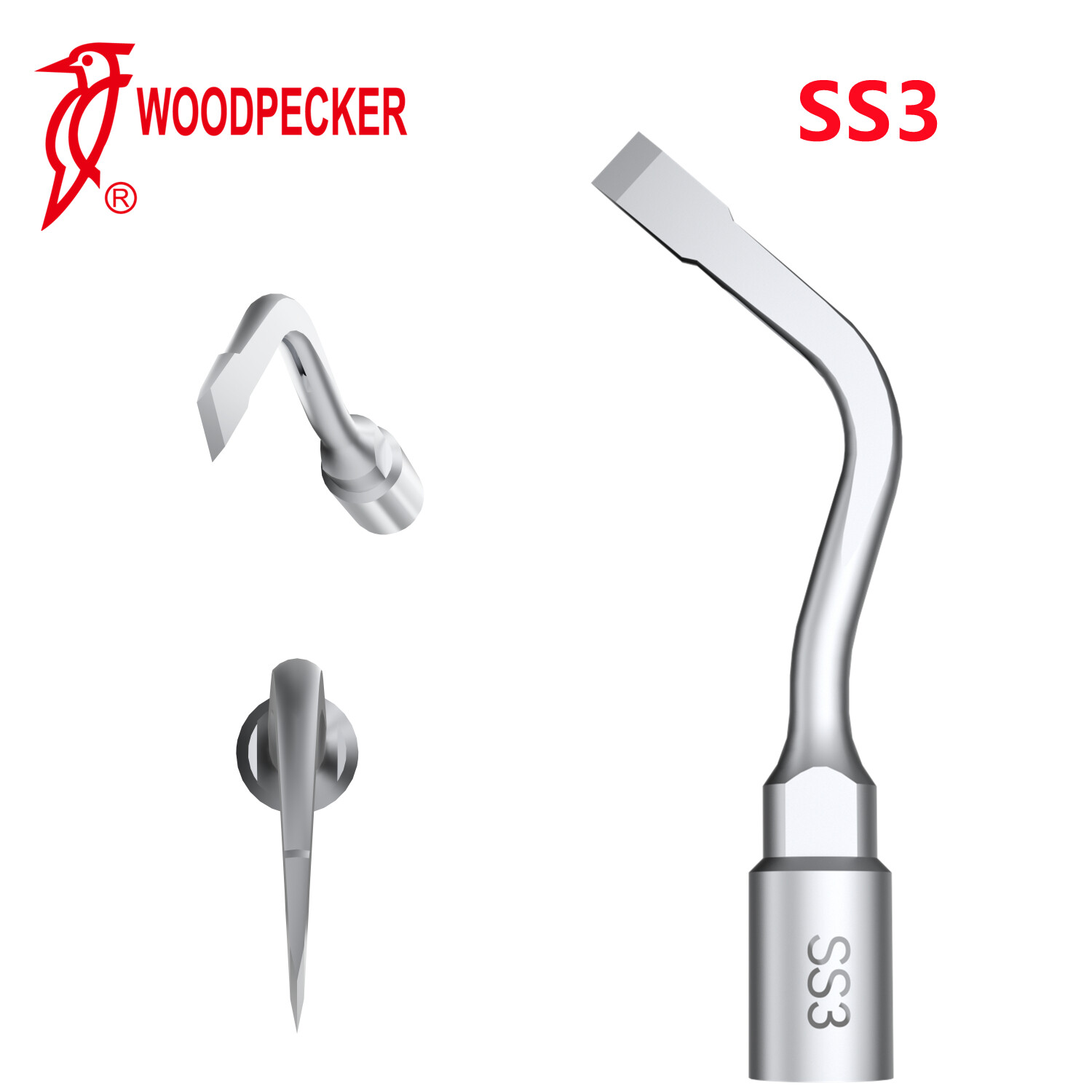 Woodpecker Piezo Bone Surgery Cutting Tips for Surgic Smart & Satelec Handpiece