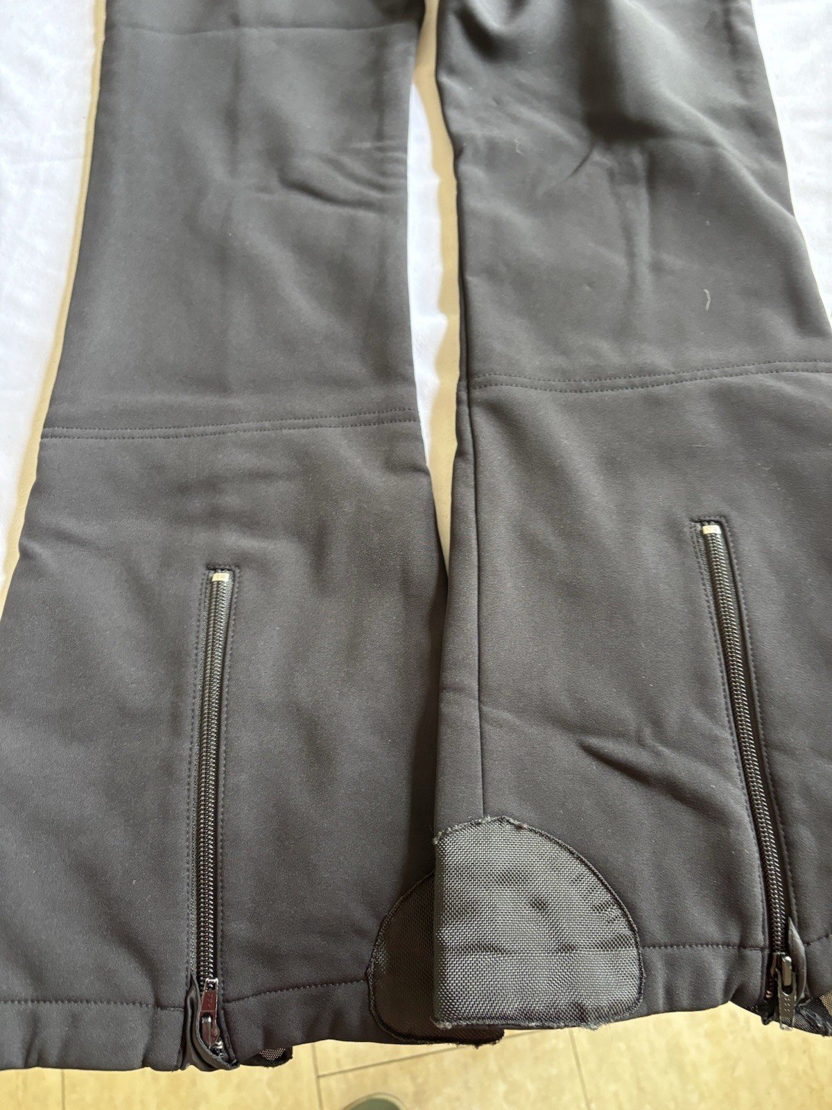 The North Face Womens Ski Pants Schoeller Softshell Black Small Petite