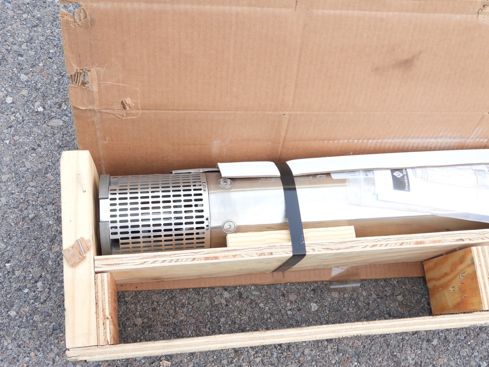 New Franklin 97160325007, 6" Submersible Turbine Pump 25 HP 325 GPM 6-Stage