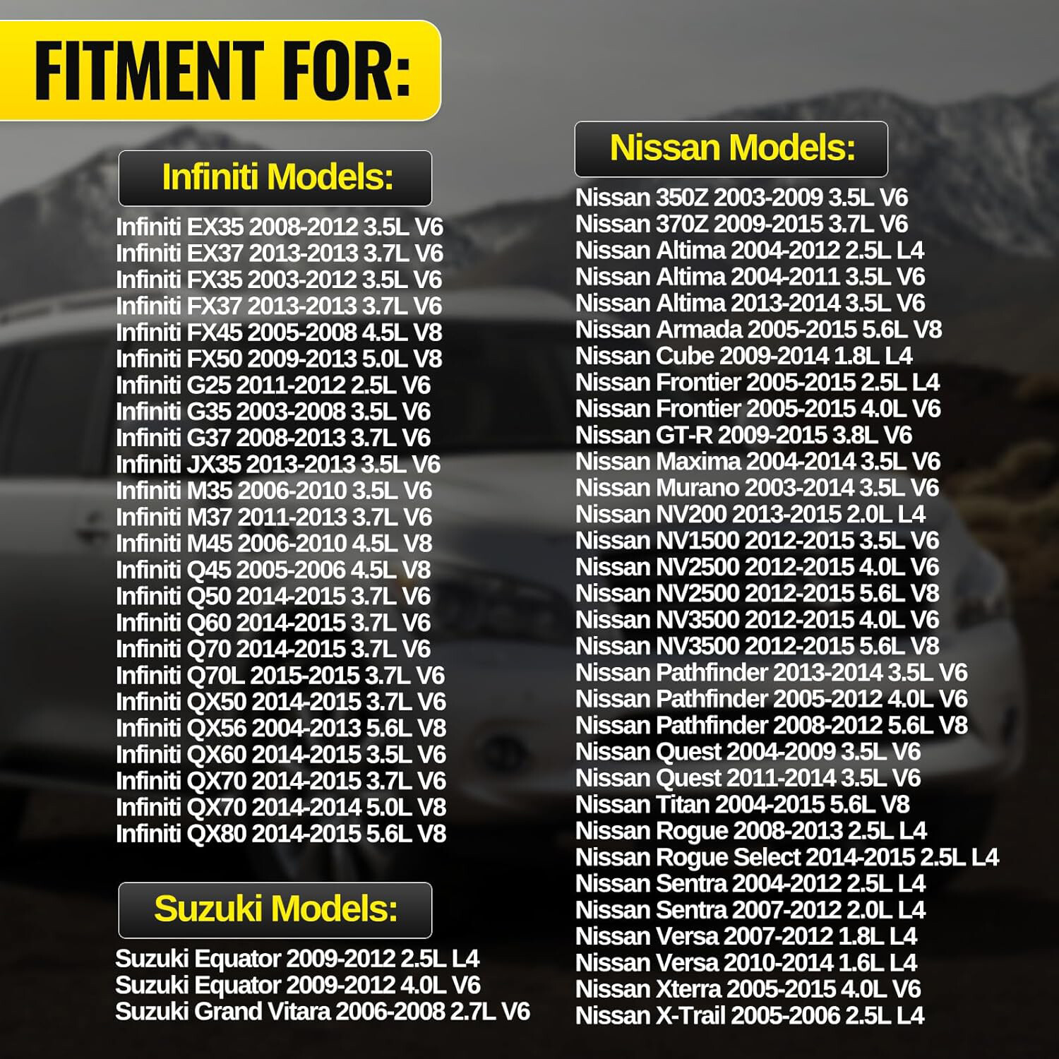 FOR NISSAN MASS AIR FLOW METER SENSOR MAF Factory 22680-7S000 AFH70M-38 AF OE