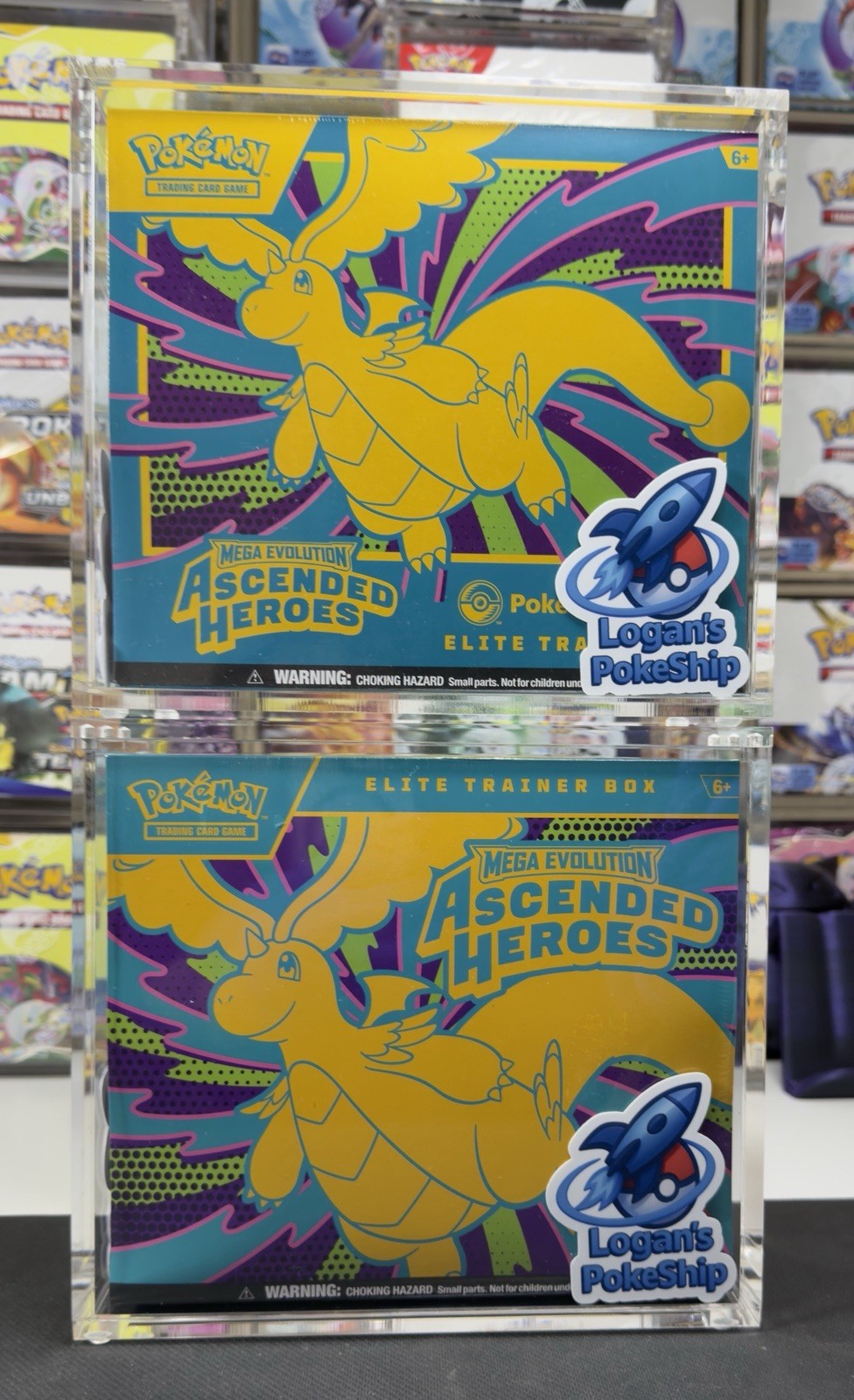 POKEMON ETB DISPLAY MAGNETIC CASE PROTECTOR ELITE TRAINER BOX HIGH QUALITY