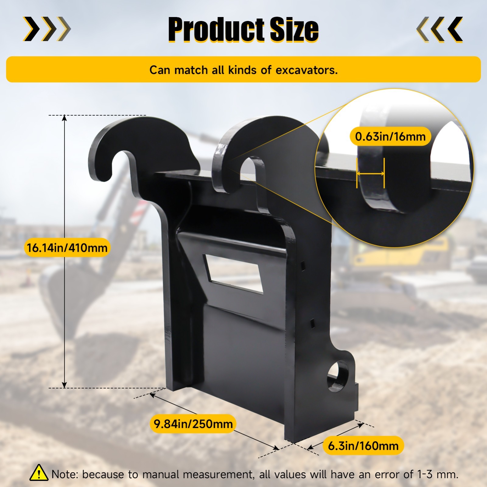 Quick Attach Excavator Coupler Bracket For Bobcat X-change E26 E32 E35 E42 E50
