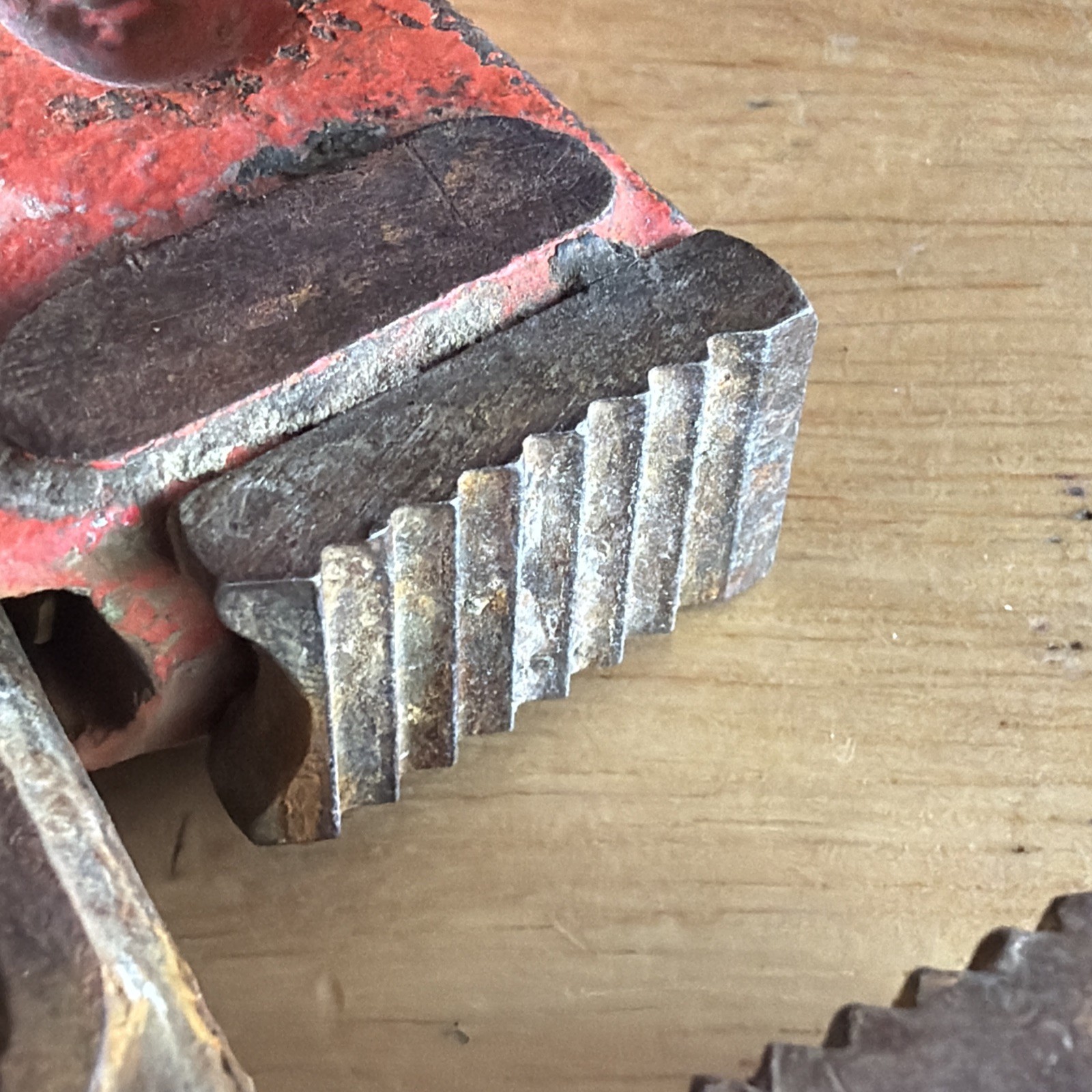 The NYE Tool Co. 8" Pipe Wrench D8 Vintage Chicago USA READ!