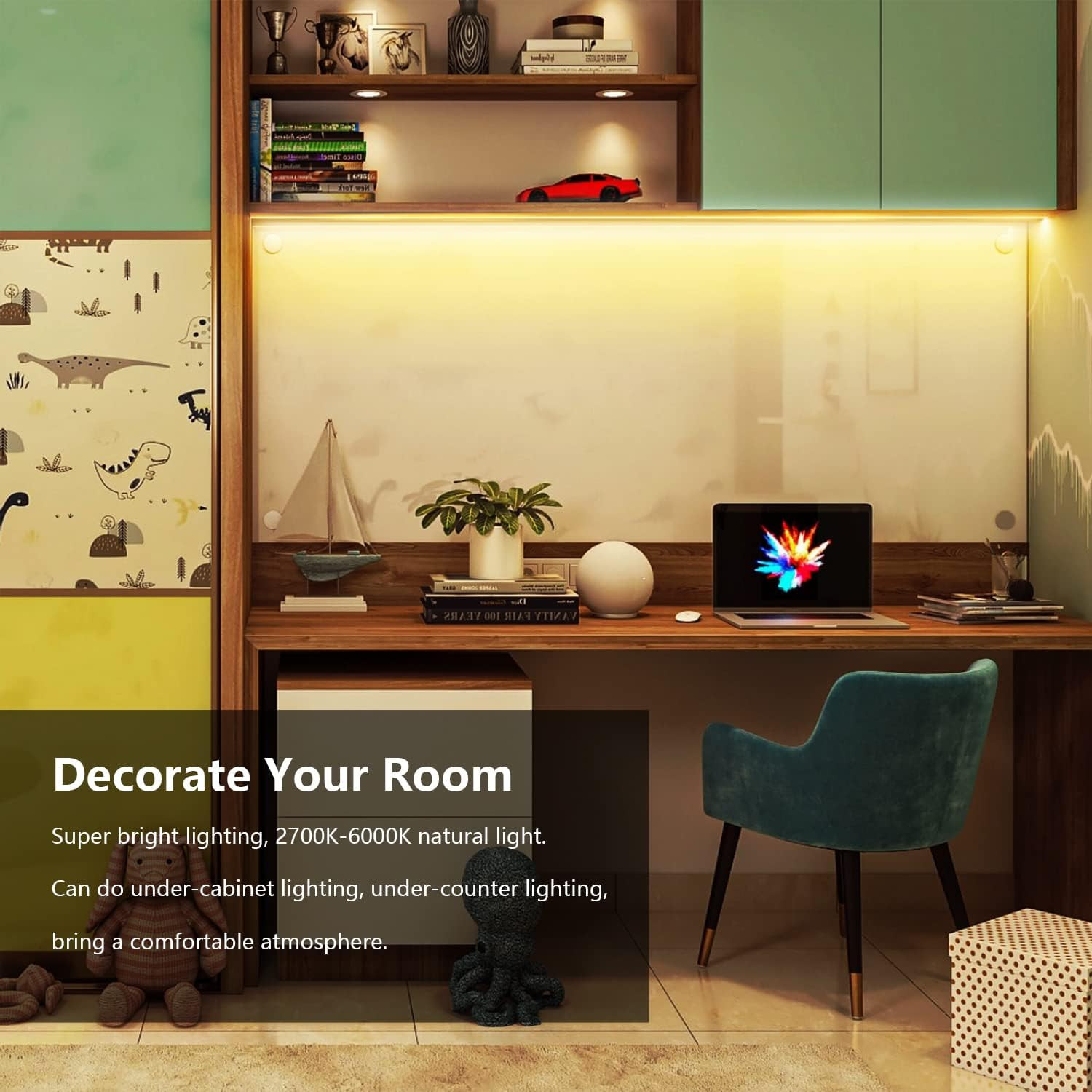 Led under Cabinet Lighting Kit Flexible Led Strip Light under Counter Lights