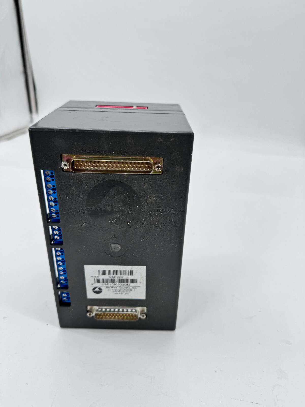 BIOPAC Equipment (2) DA100C (1) ECG100C (1) UIM100C (1) TSD160A used