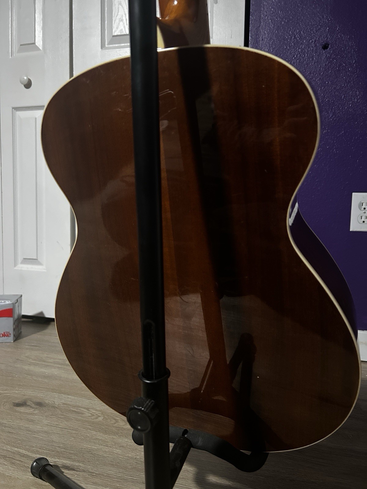 Danville Resonator Acoustic Guitar Sunburst. Freshly polished. Excellent