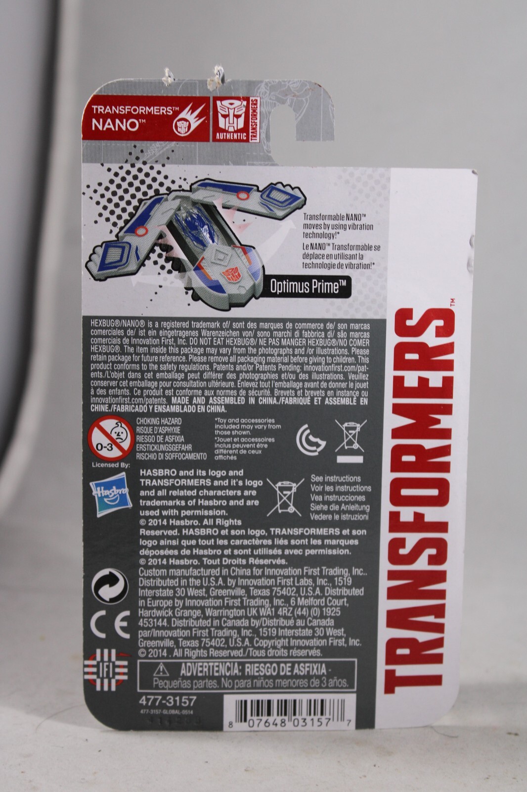HEXBUG NANO TRANSFORMERS Decepticon Lockdown - Sealed