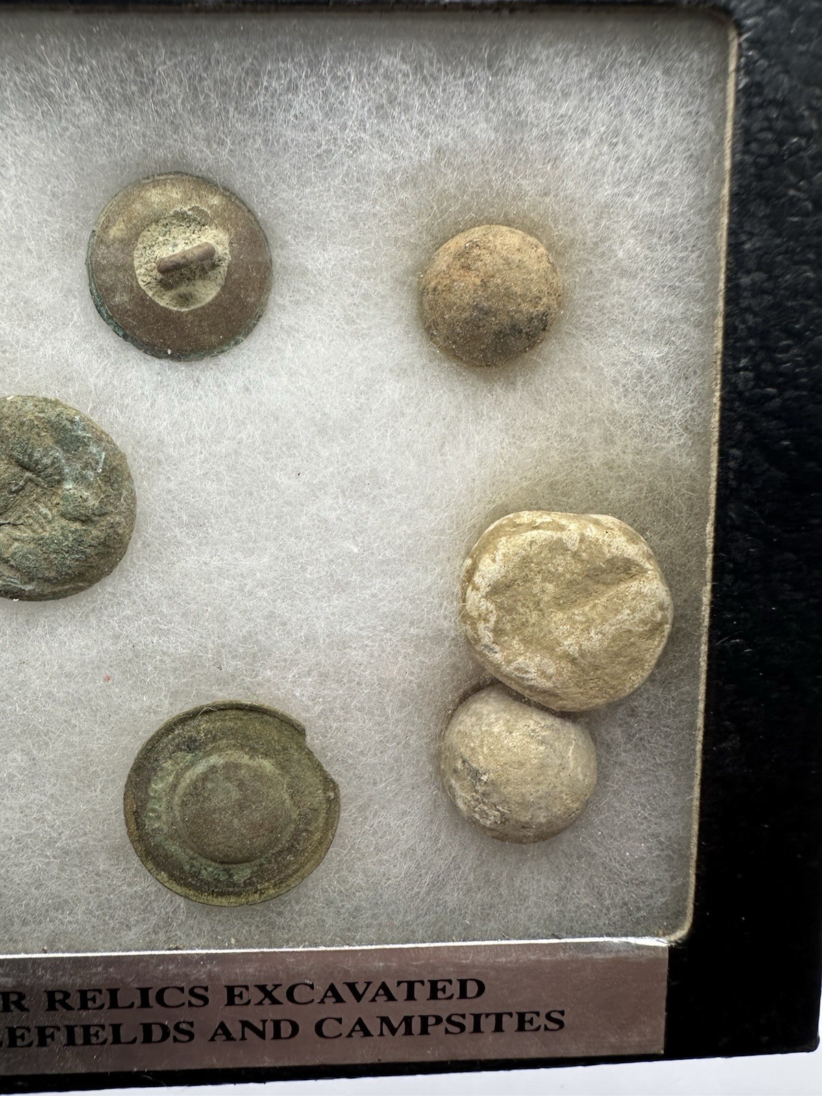 Civil War Relics Excavated from Battlefields and Campsites #2