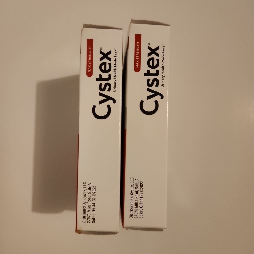 Cystex UTI Pain Relief Maximum Str Relieves Pain Urgency Urinating X2 Exp 2024+