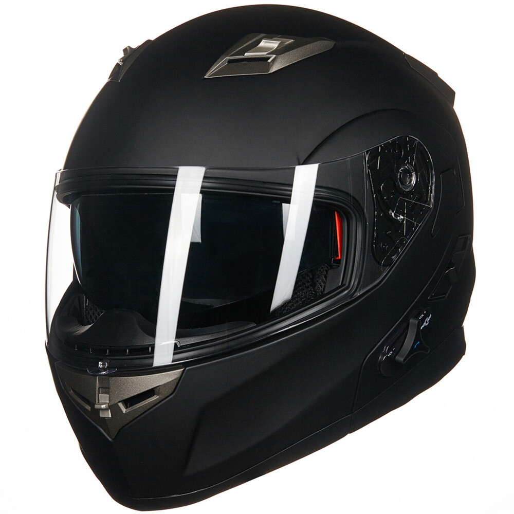 ILM Used Bluetooth Modular Full Face Motorcycle Helmet 6 Riders Group Inter 953P