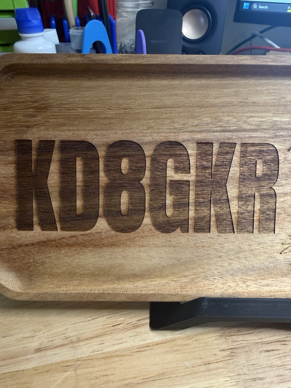 Ham Radio Sign. Callsign. Shack. Accessories. Plaque