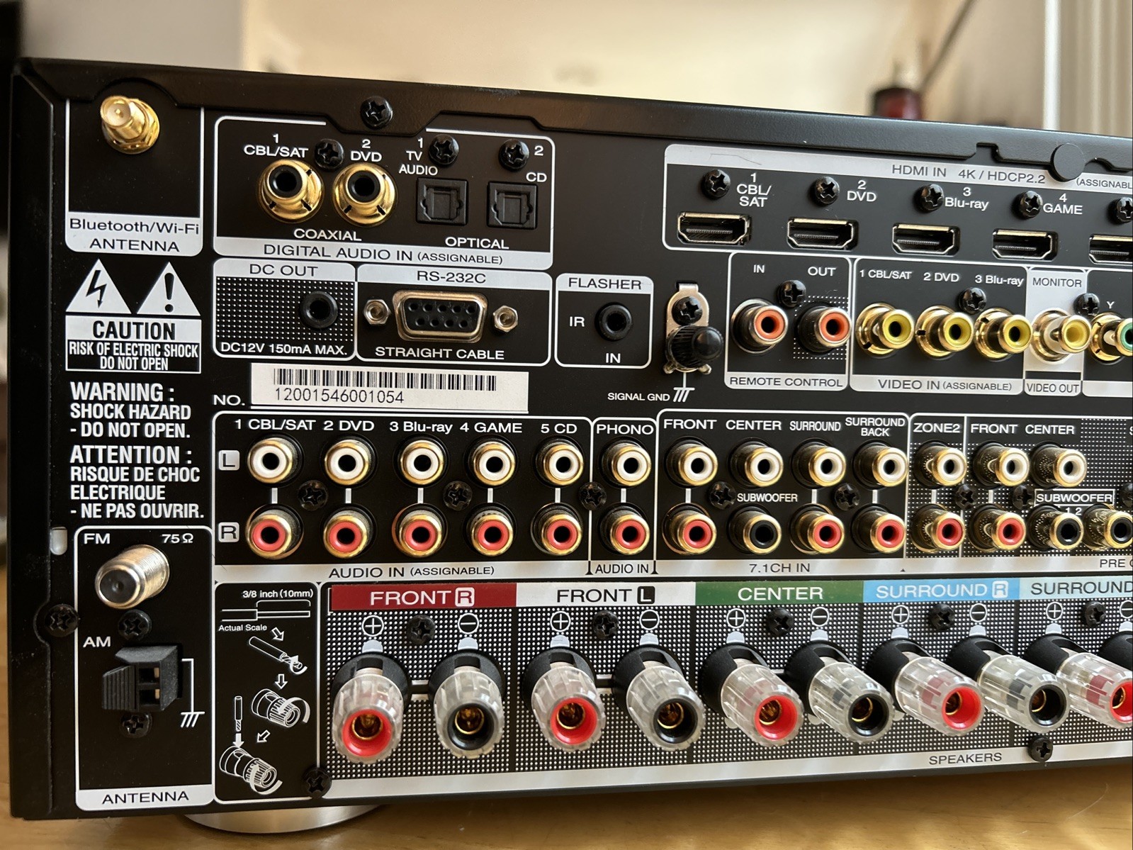 Marantz SR6010 AV Surround Receiver 7.2 Channel 4k Receiver - Tested - Updated