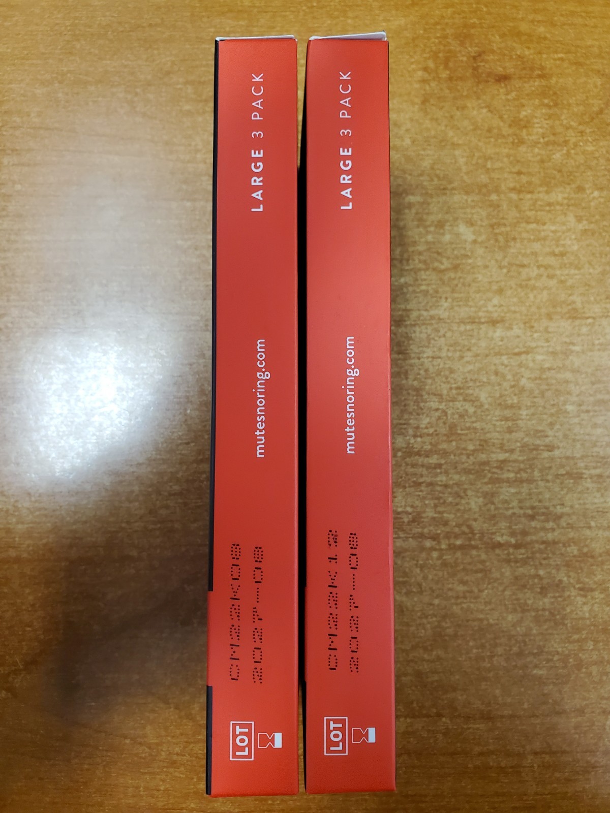 2 Boxes: Rhinomed Mute Snoring Nasal Dilator Size Large Exp. 8/27 (0115) D4