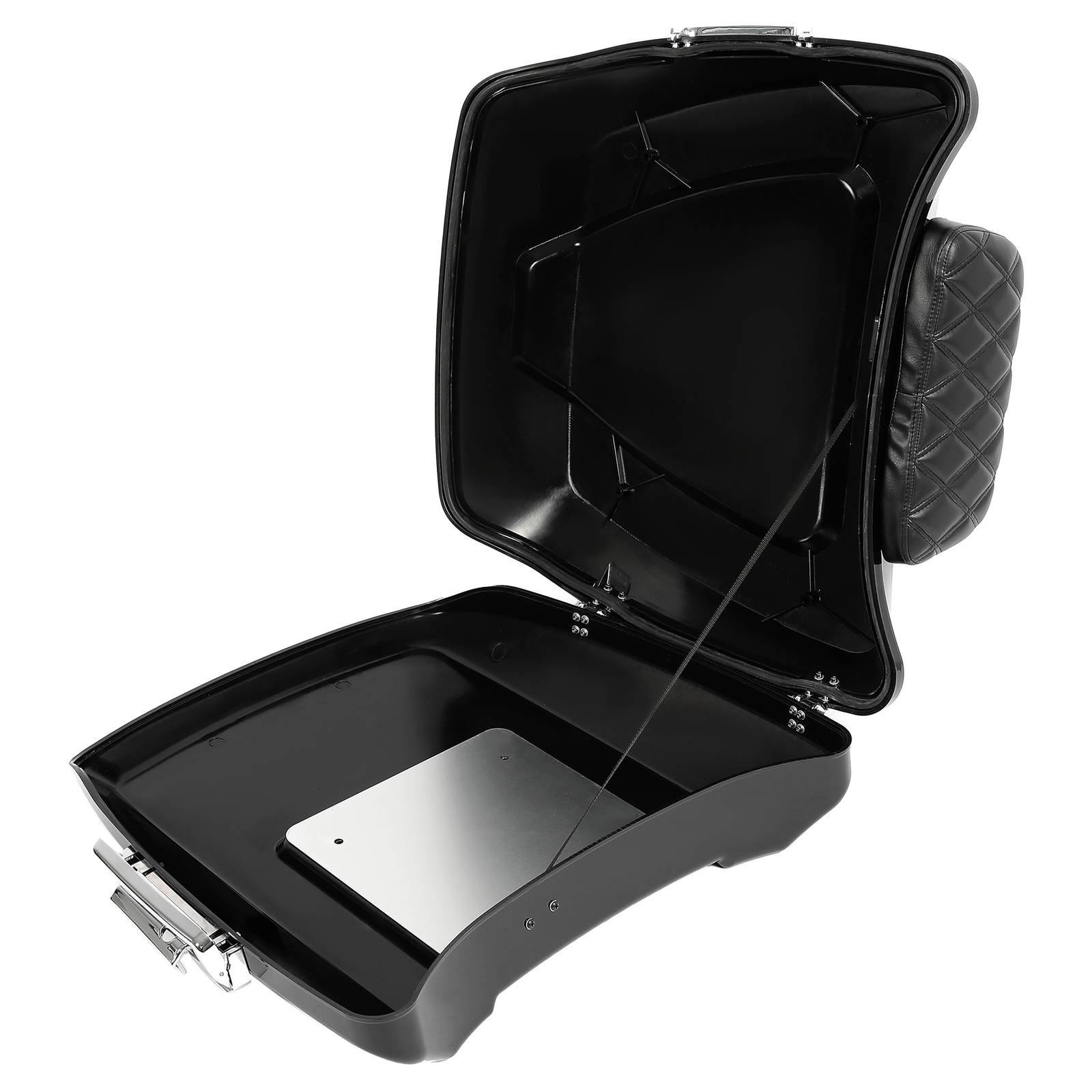 Razor Tour Pack Trunk Tail Box Backrest Base Plate For Harley Street Glide 97-23