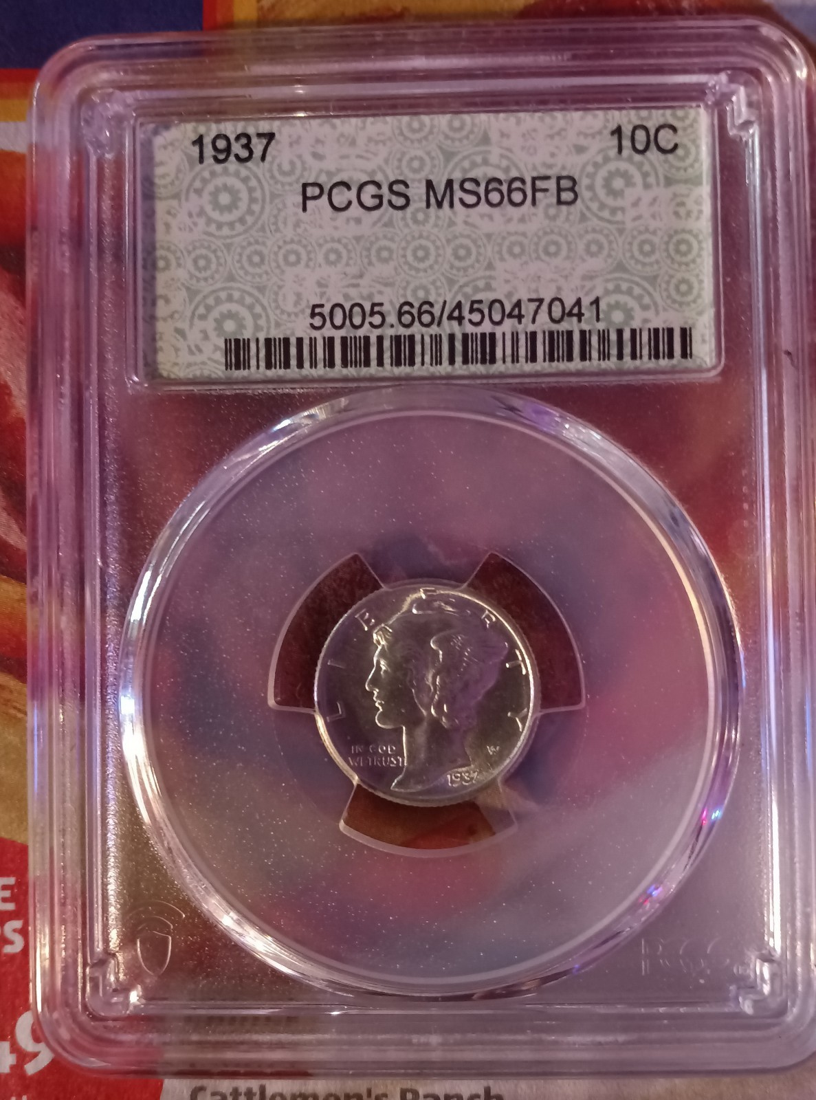 1937 Mercury Dime PCGS Retro DOILY