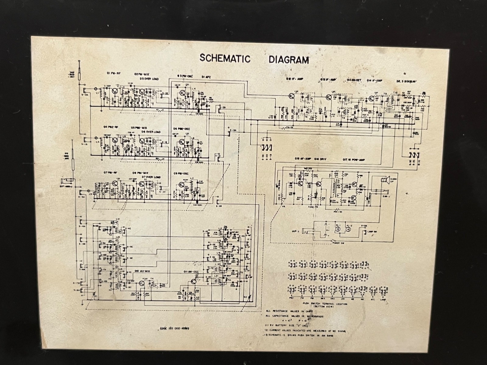 Longines Symphonette Pathfinder 8000 Multiband Radio, Model 8713, GC & WORKING