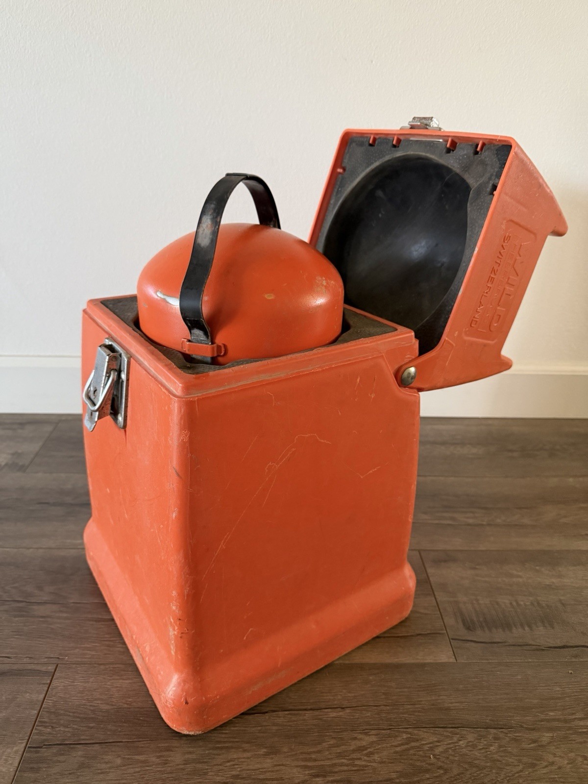 Wild Heerbrugg Precision Theodolite Bullet Shipping Case (CASE ONLY)