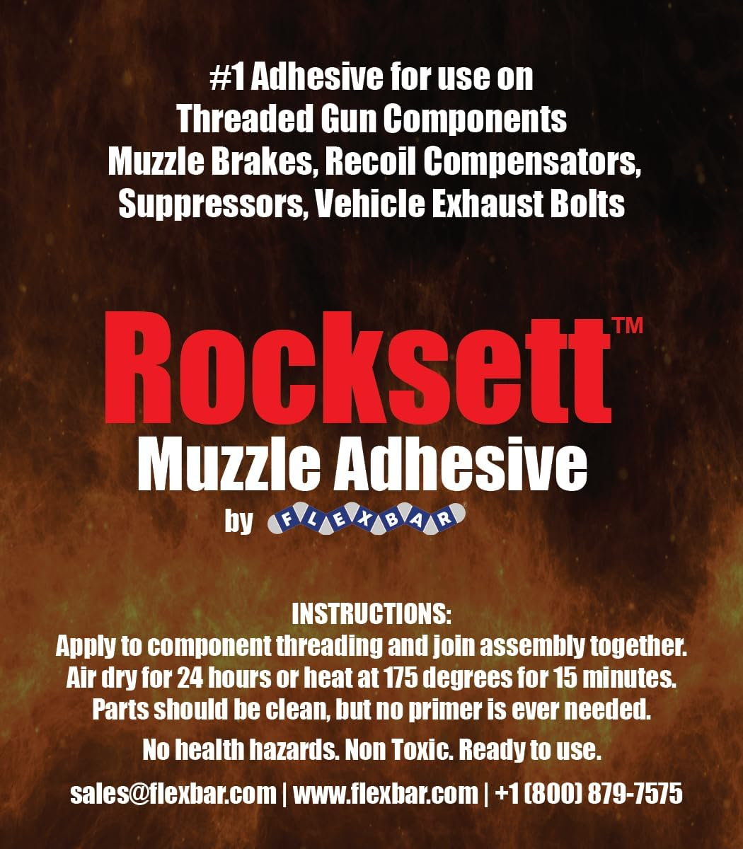 Rocksett™ Muzzle Adhesive, 1Oz