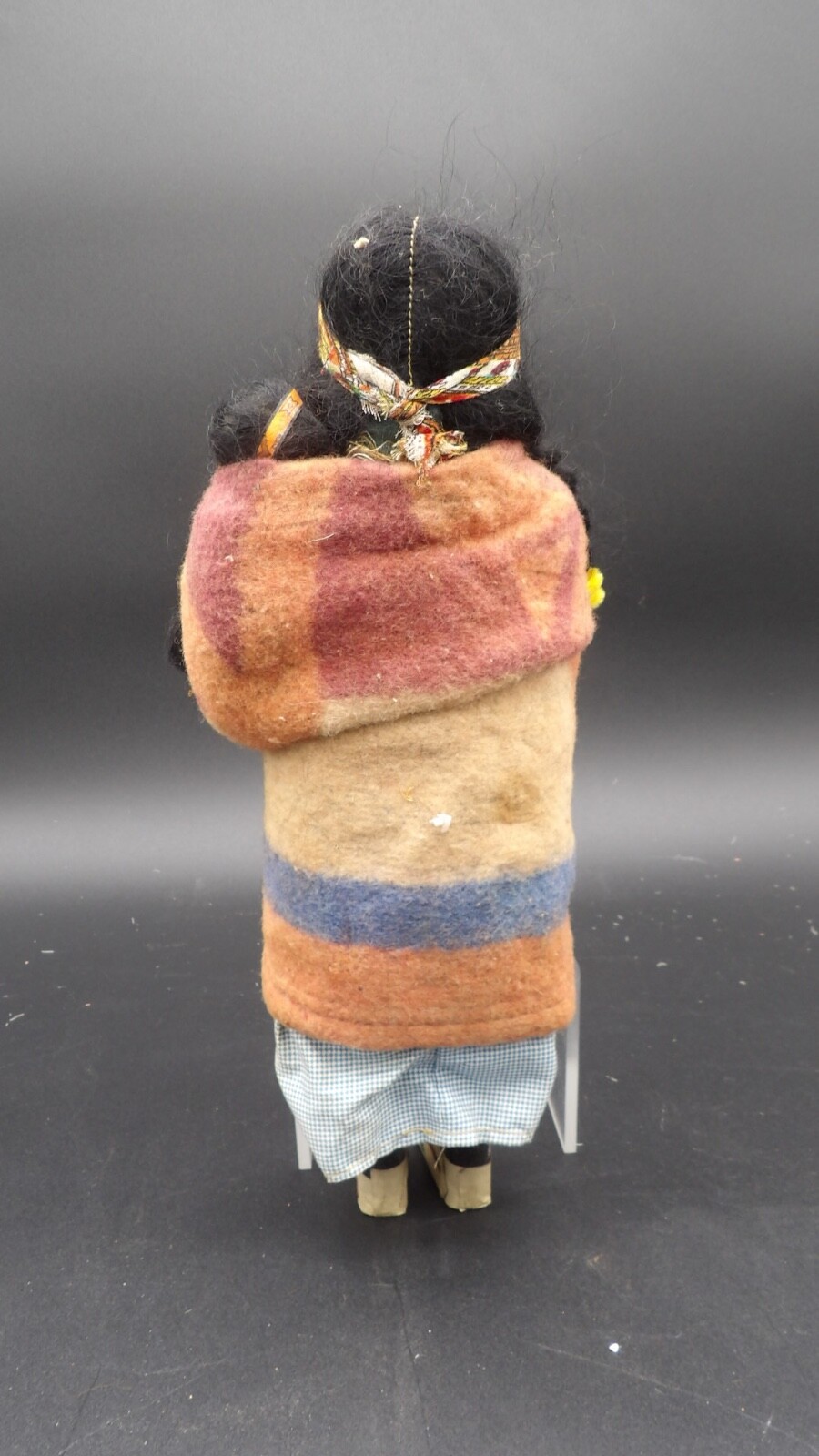 Vintage 1920's Skookum Bully Good Native American Doll