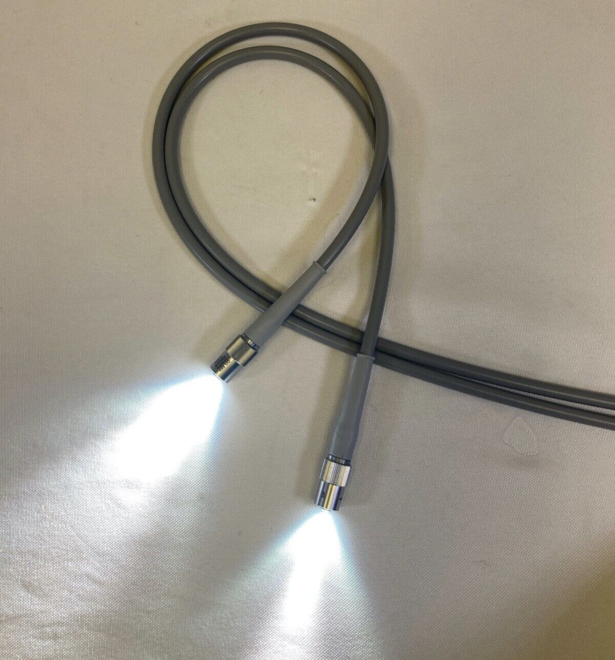 Karl Storz 495UD Bifurcated Fiber Optic Light Cable 2x 3.5 mm X 180cm Dual Leads