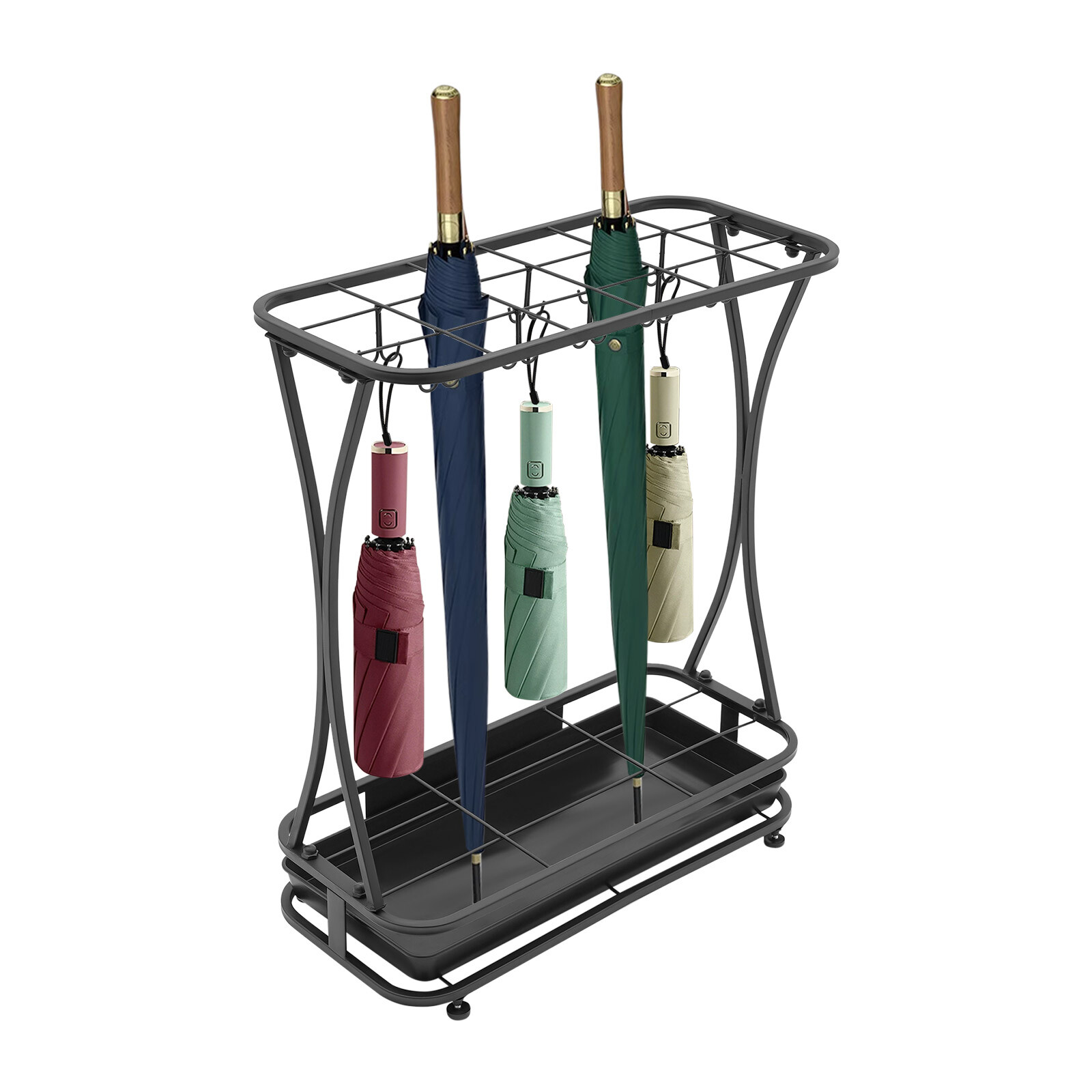 Umbrella Holder Stand Umbrella Rack Organizer Free Standing Umbrella Organizer