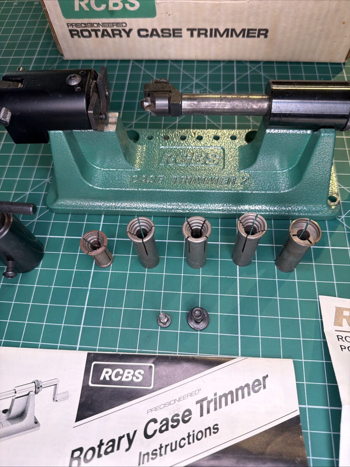 RCBS Case Trimmer 2 with 3-Way Trimmer Head And Collets