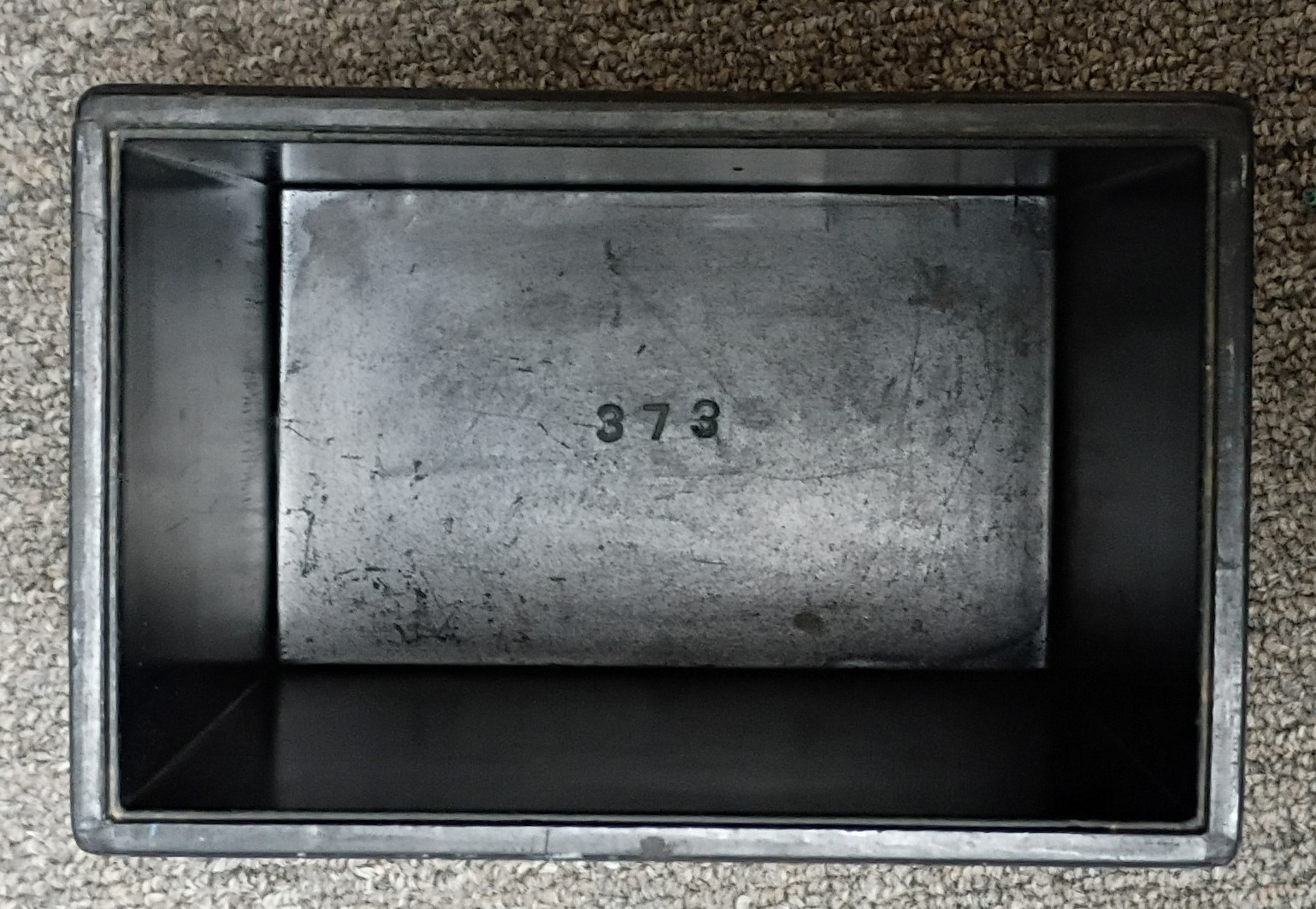 Kodak Hard Rubber Developing Tank 4x5 Black