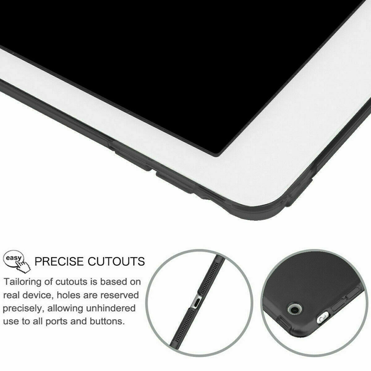 Leather Stand Flip Case For Apple iPad 9th 8th 7th 6th 5th Generation 10.2 Cover