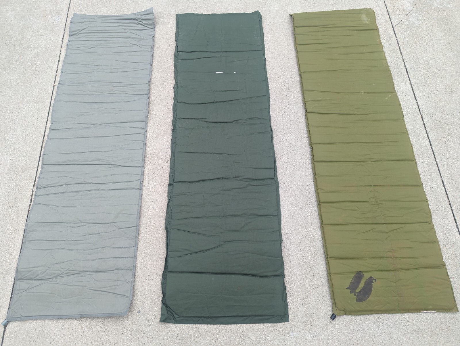 Good (tested) - US Military Self Inflating Sleeping Mat Pad Mattress