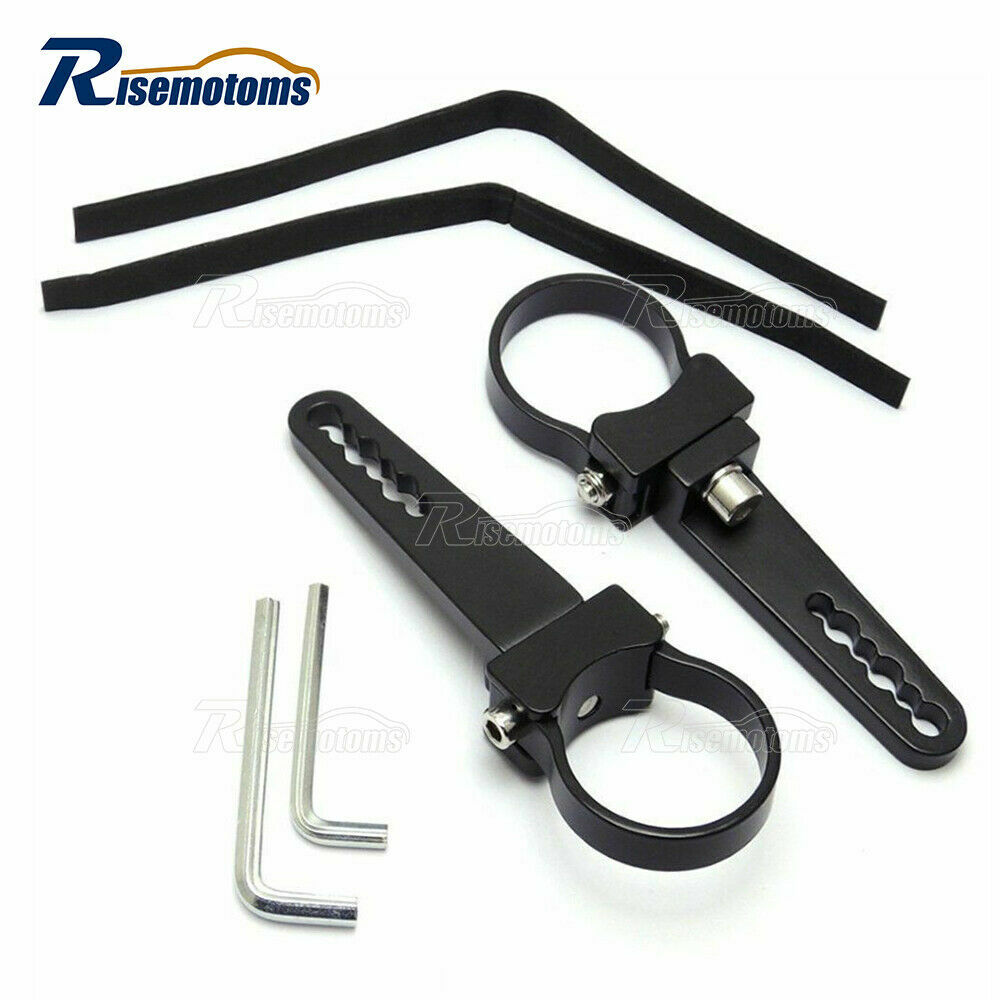 2 inch Roll Cage Bull Bar LED Light Bar Mount Clamps For Honda Talon 1000R 1000X