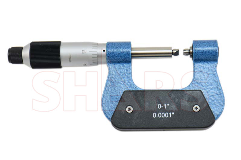 0- 1" Screw Thread Micrometer .0001" Graduation Anvil NEW ^}