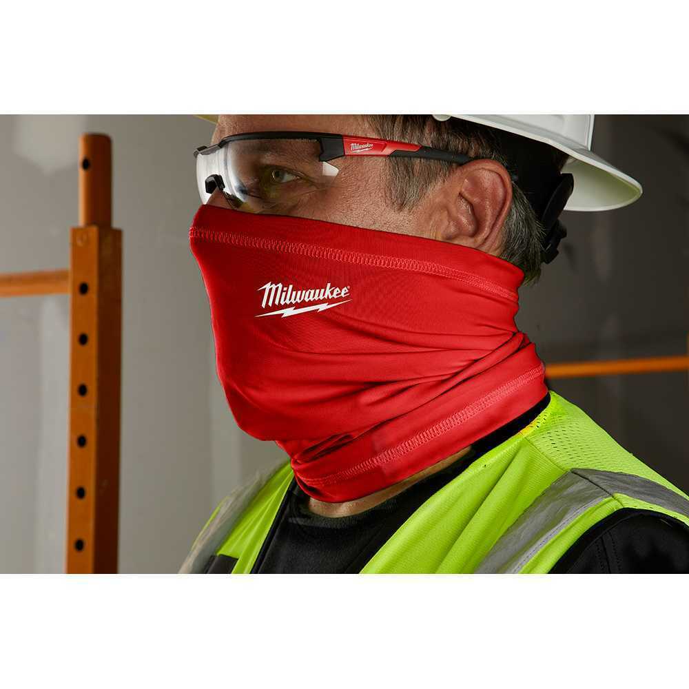 Milwaukee 423R Multi-functional Neck Gaiter, Red NEW
