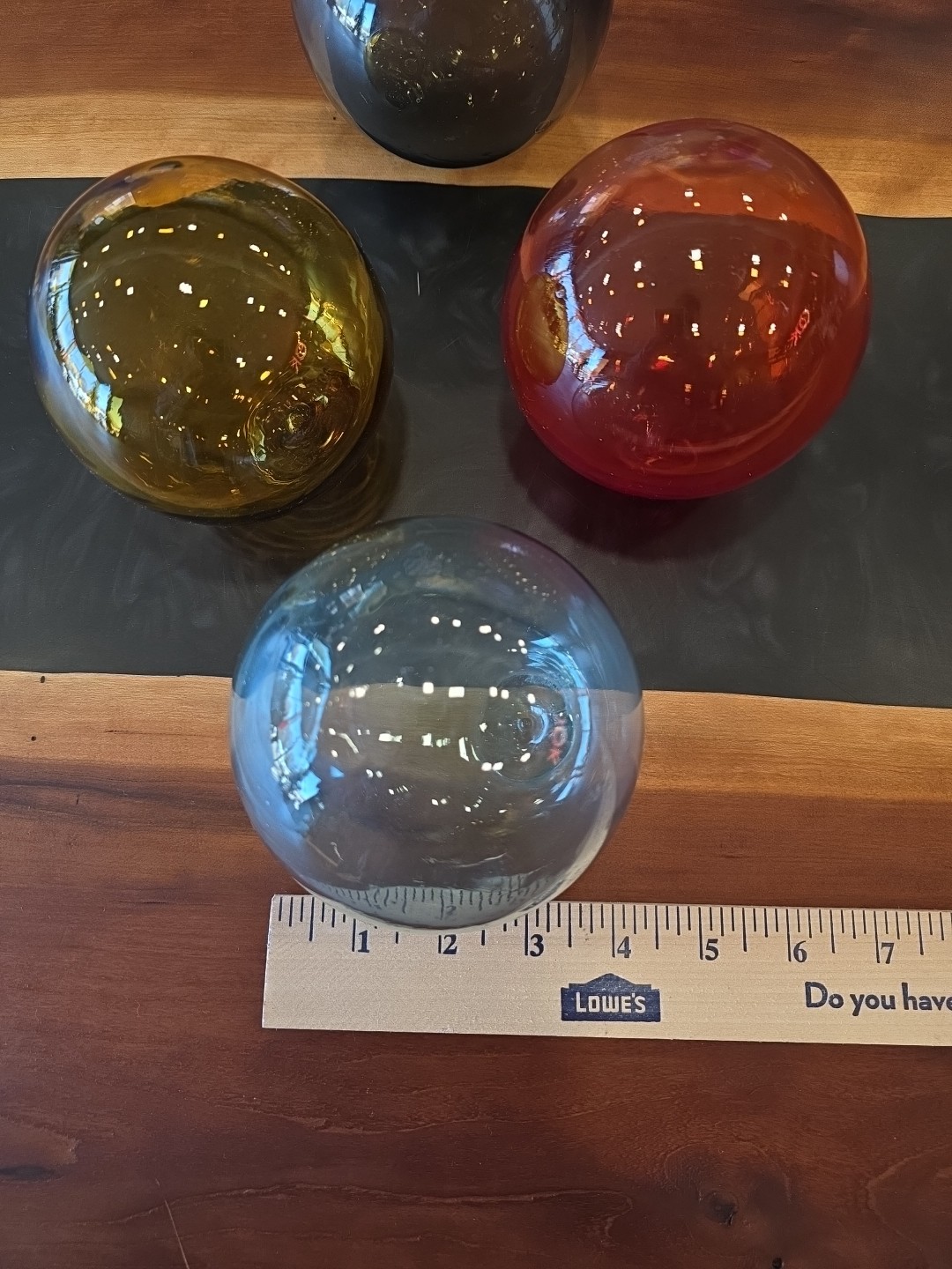 Hand Blown Glass Fishing Floats Contemporary Chinese
