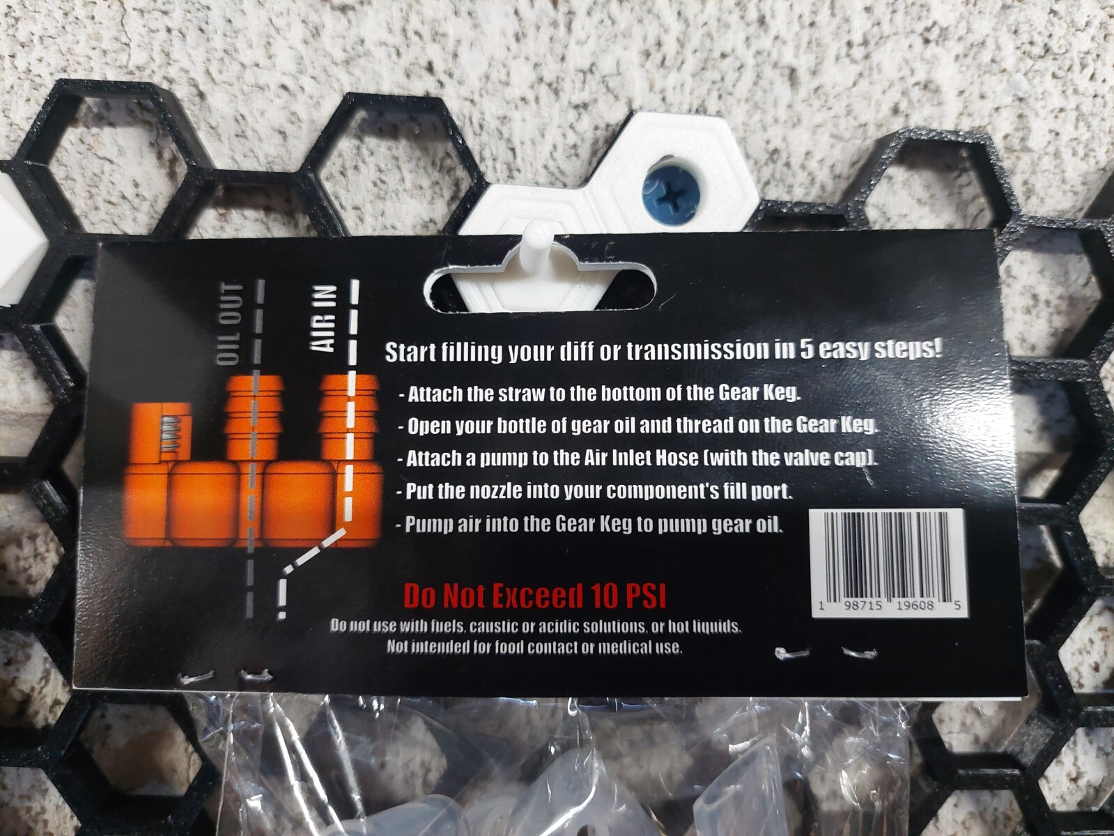 The Original Gear Keg - Gear Oil Pump