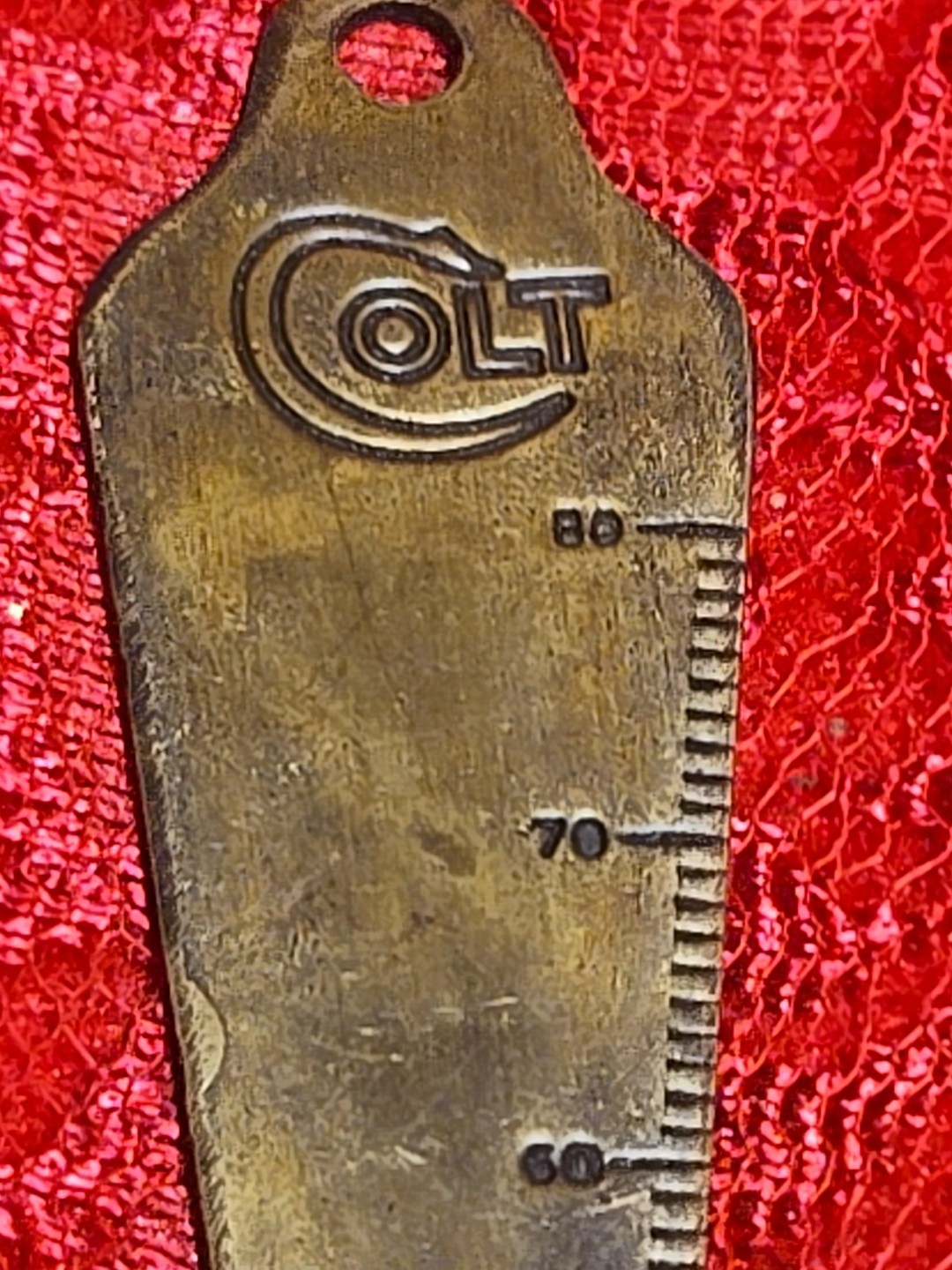 Colt Rifles Bore Gauge SOLID BRASS VINTAGE